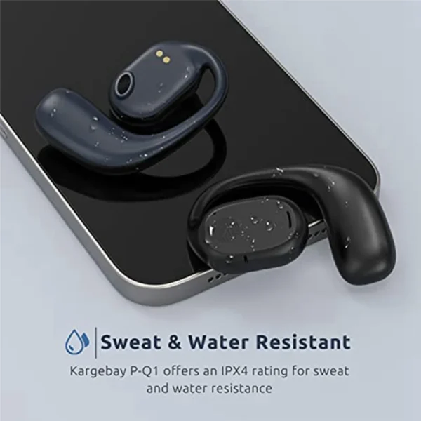 Popular True Wireless Open Ear Earbuds with Earhooks Sports Headphones - Image 5