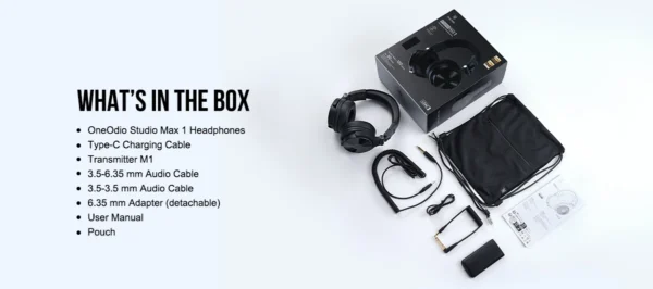 Wireless Studio Headphones Ultra Low Latency Headphones Ultra Long Battery Life 120 Hours Of Playtime Hi Res Audio LDAC - Image 6