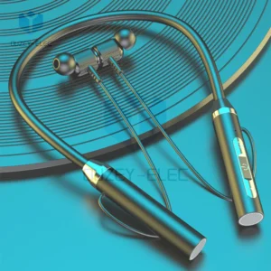 Neck Hanging Sport Headphone Wireless BT 5.0 Earphone Magnetic Bass In-ear with Stereo Microphone Noise Cancelling Music Headset