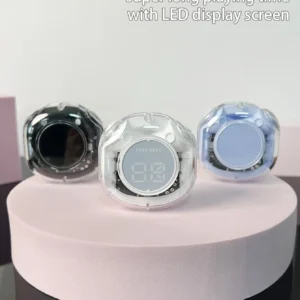 Air31-Transparent TWS wireless Bluetooth headphones, LED display showing battery capacity, low latency, built-in microphone
